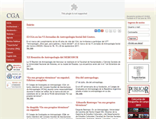 Tablet Screenshot of cgantropologia.org.ar